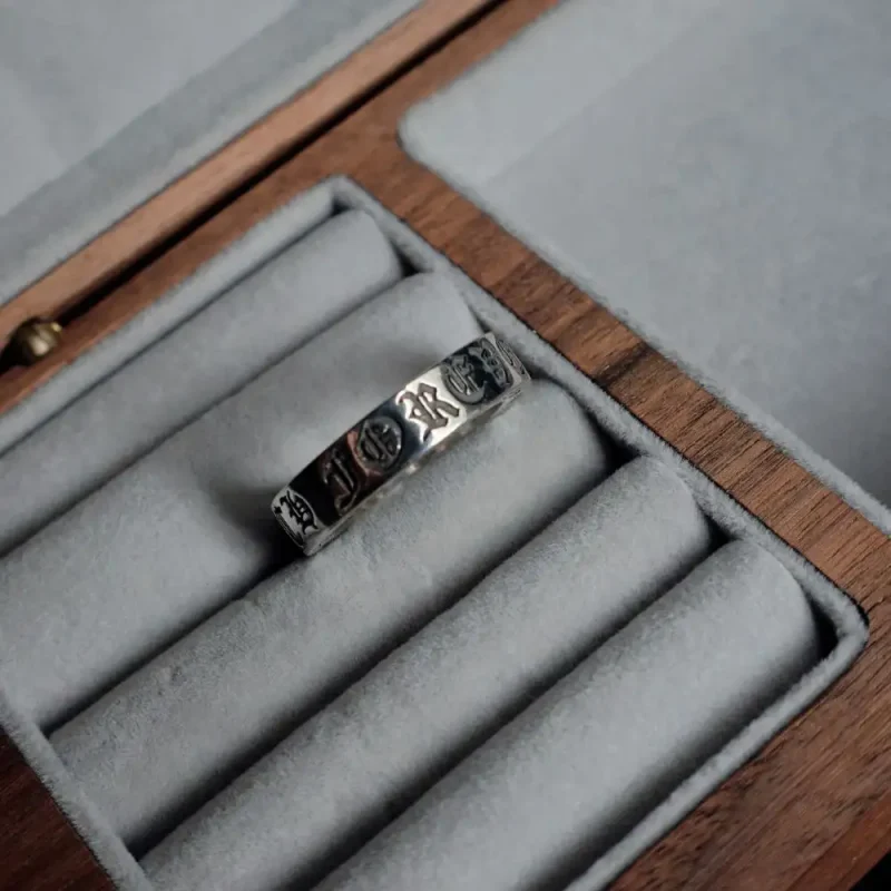 NHẪN CHROME HEARTS STAINLESS STEEL (DN002)