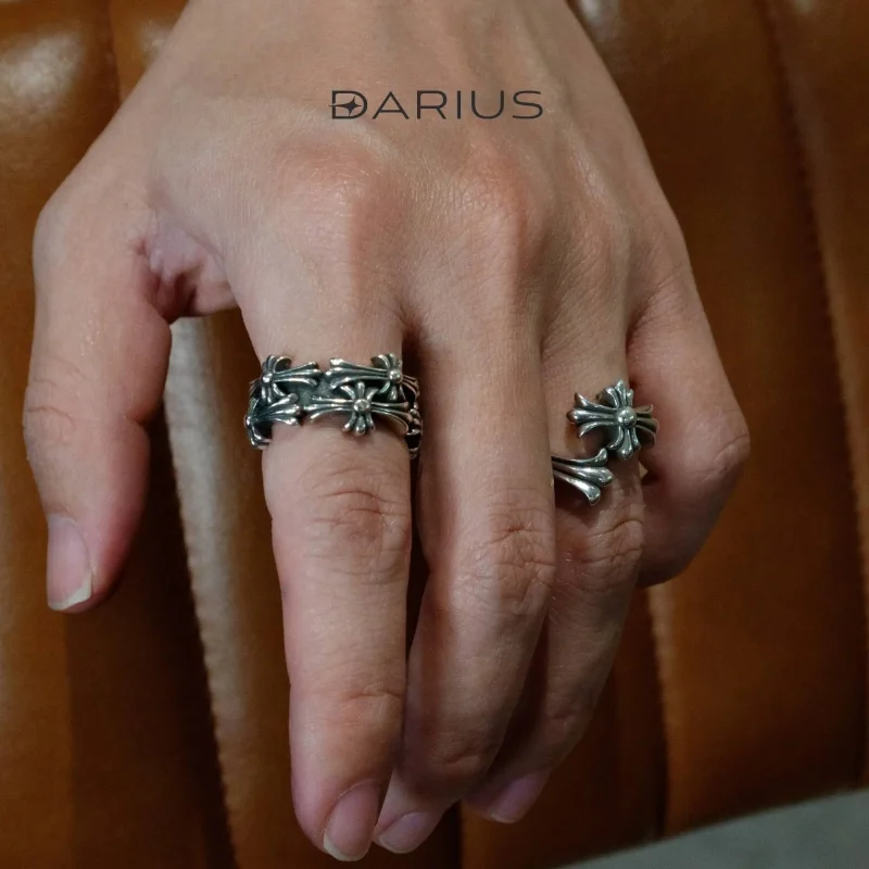 NHẪN CHROME HEARTS STAINLESS STEEL (DN002)