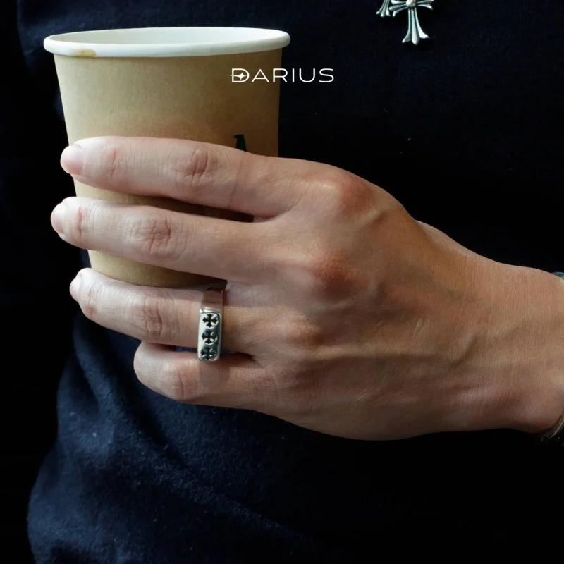 NHẪN CHROME HEARTS STAINLESS STEEL (DN081)